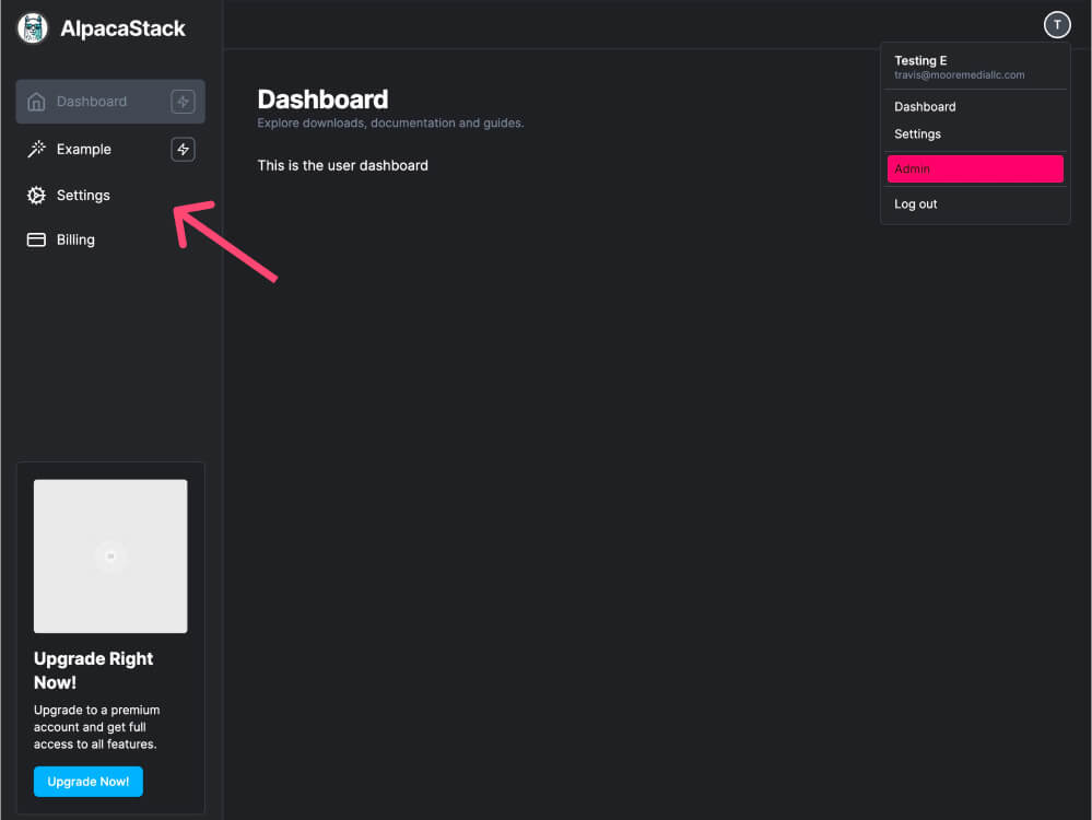 Dashboard Sidebar Routes
