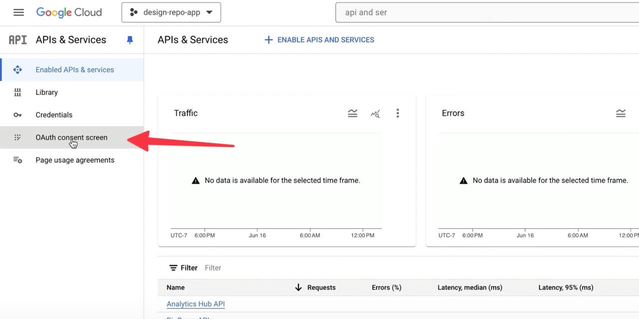 Oauth consent screen 2